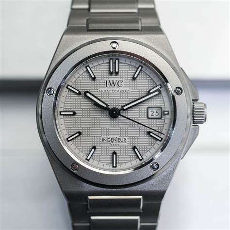 iwc ingenieur pre owned|iwc ingenieur automatic 40 titanium.